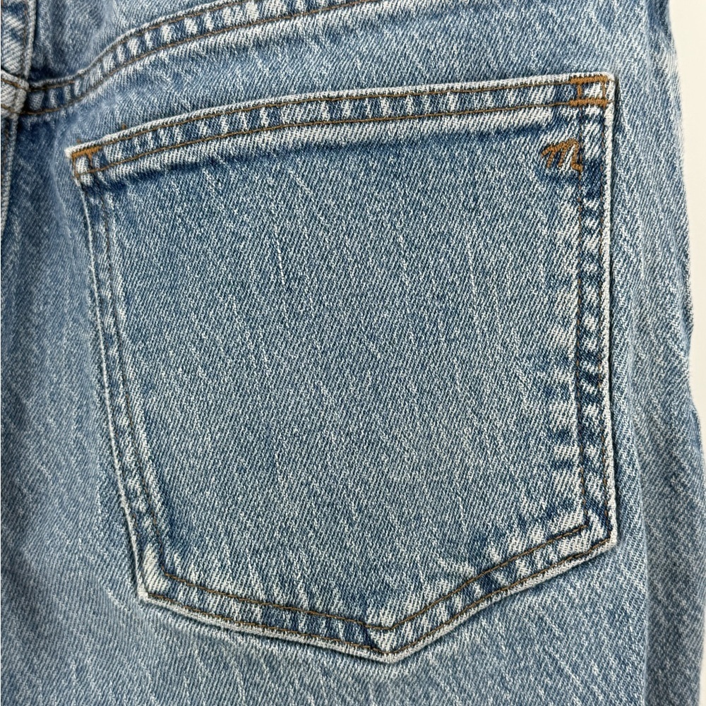 Madewell The Perfect Vintage Jean 27T | High Rise Straight | Raw Hem - Picture 12 of 16